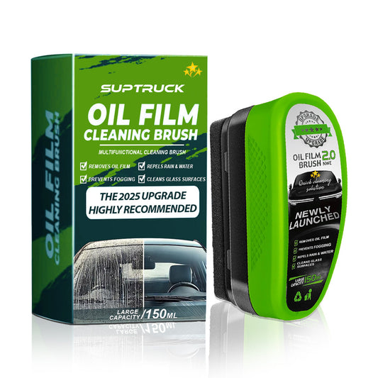 💥 Early Christmas 70% ️OFF 🚗 2025 Upgraded 2.0 Suptruck Oil Film Cleaning Brush 💦 Drive Safer, See Clearer