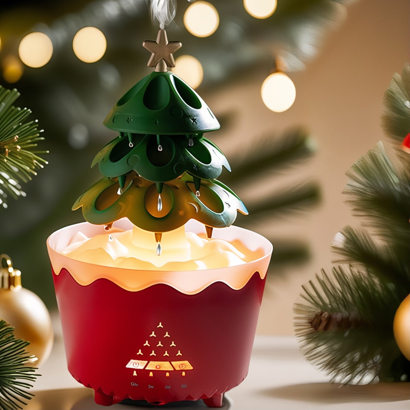 ⛄ Early Christmas Sale 70% OFF 🎄 Christmas Tree Aromatherapy Diffuser