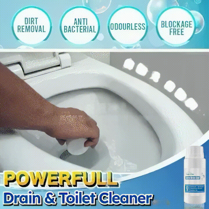 ✨ LAST DAY SALE 50% OFF 🌺 POWERFUL DRAIN & TOILET ACTIVE OXIDIZING AGENT