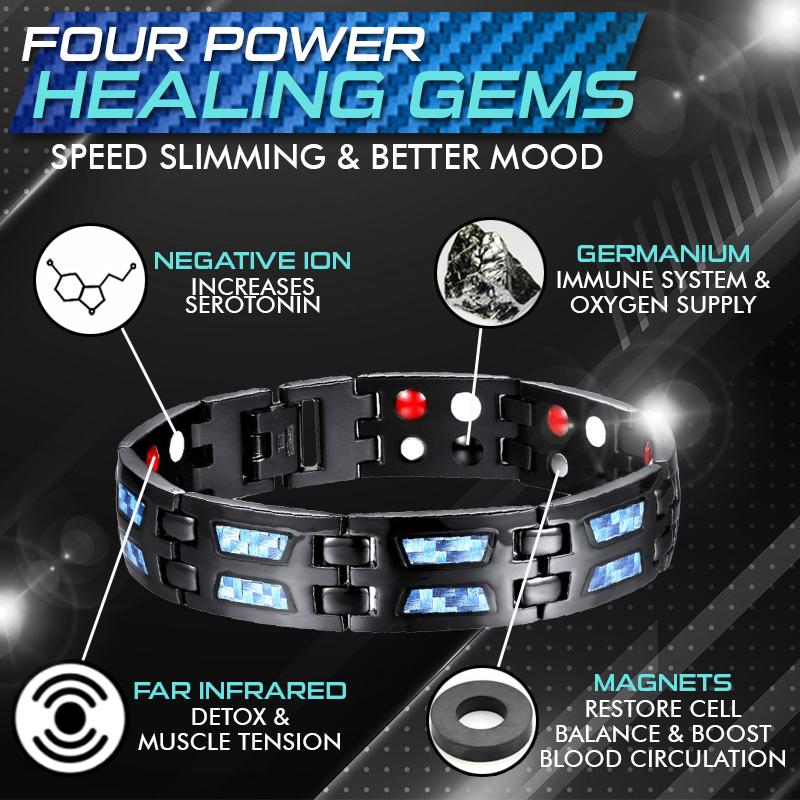Suptruck Blue Carbon TitanBracelet