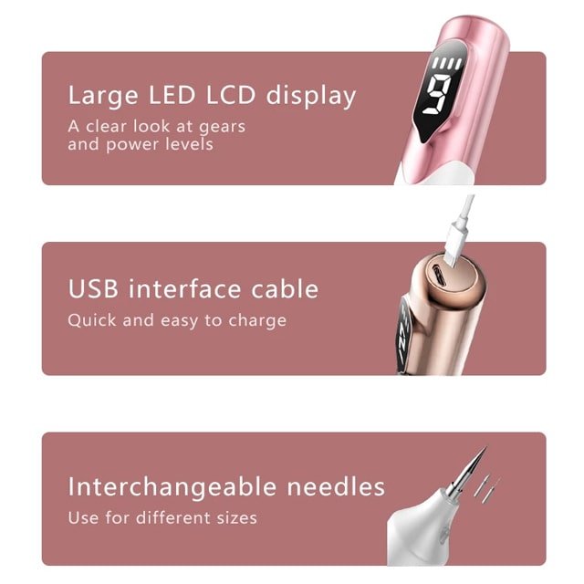 SkinFix Skin Tag Removal Laser Plasma Pen - CERTIFI CURE