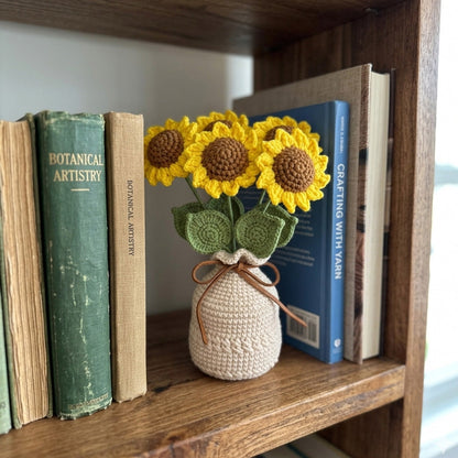 Ever Bloom Handmade Crochet Flower - Unique Mother’s Day Gift for Mom, Grandma, Wife