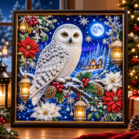 Snowy Owl Winter Night
