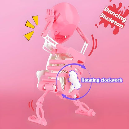 🔥 Halloween Sale 49% OFF 💀 Dancing Swinging 3D Skull Toy – The Funny Skeleton That Rocks!