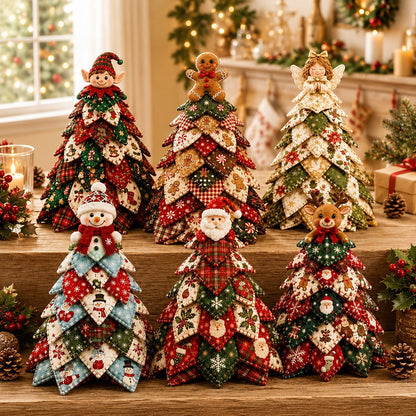 ☃️ LAST DAY 59% OFF 🎄 6 DIY Quilted Christmas Tree Kit