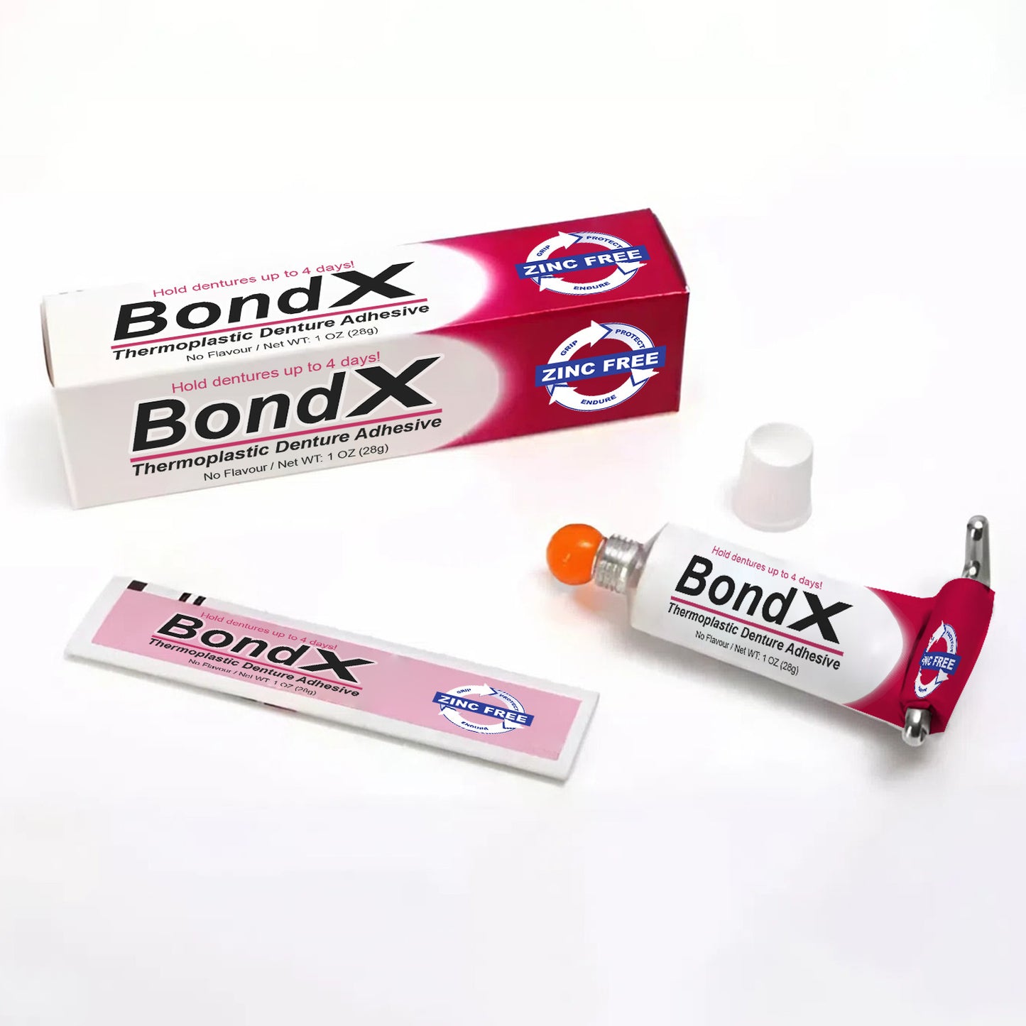 🎃 Halloween Pre-Sale 💥 75% OFF — BONDX Thermoplastic Denture Adhesive