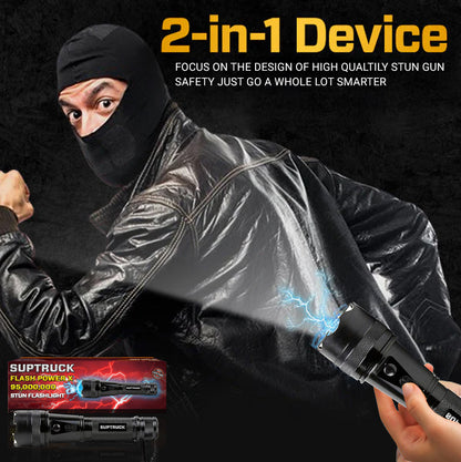 💥 2026 Hot Deals 75% OFF ️🔦 SUPTRUCK™ Flash Power X95 Hi-Tech Flashlight ⚡ Defend with Max Power