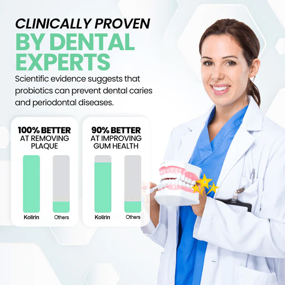 💥 2025 Mega Sale 70% OFF ️🦷 Jarvis™ Kolirin Mint Herbal Toothpaste - Solve all Oral Problems