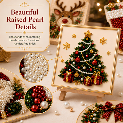 ❄️ EARLY CHRISTMAS SALE 49% OFF 🎄 Christmas DIY Diamond Pearl Art Kit ✨