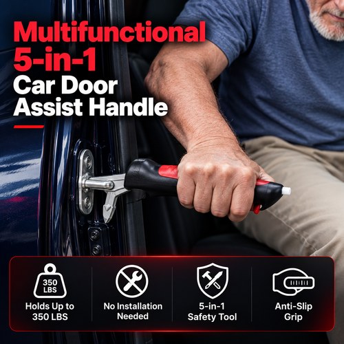 💥 LAST DAY 49% OFF 🔥 Multifunctional 5-in-1 Car Door Assist Handle