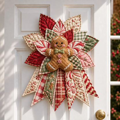 🎄 HOLIDAY 49% OFF ⛄ Festive Quilted Christmas Door Hanging DIY Sewing Kit