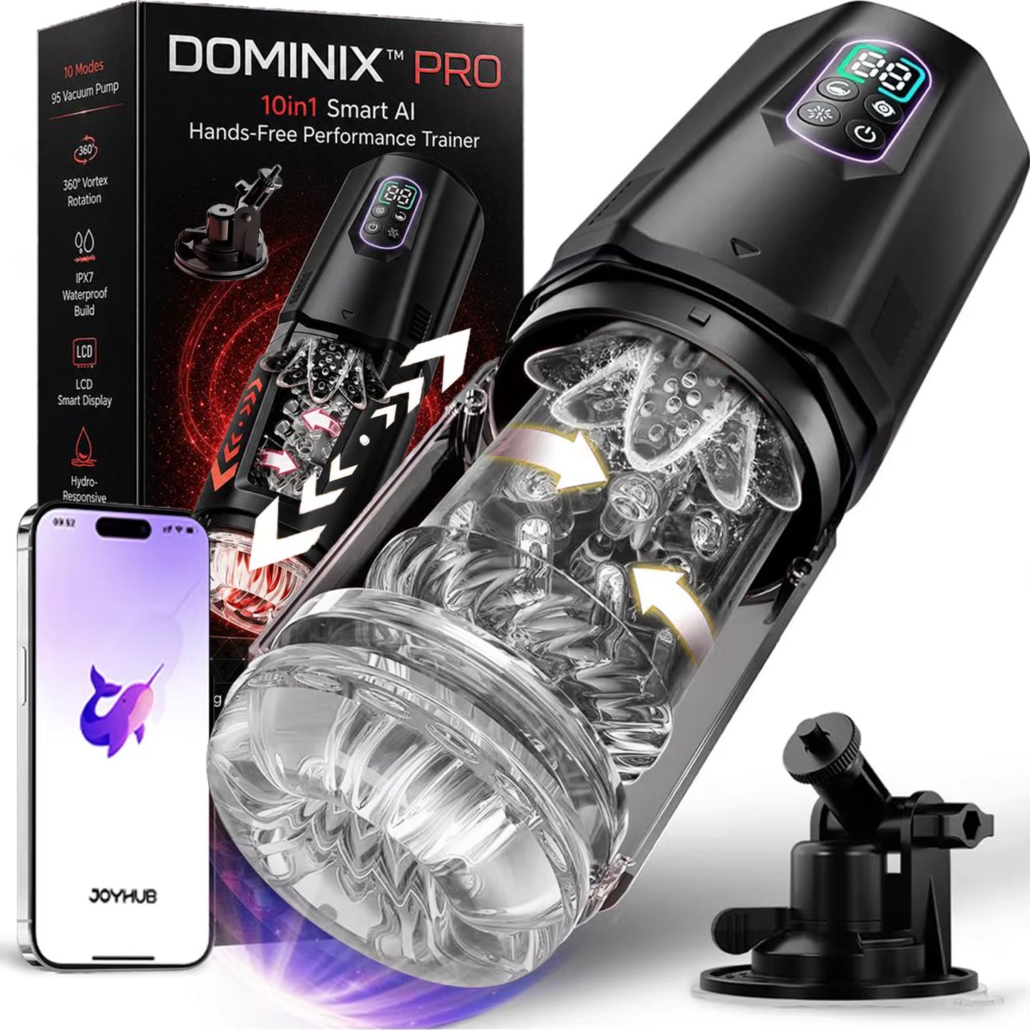 FATHER'S DAY 75% OFF 💪 2026 Upgraded DOMINIX™ PRO 10in1 Smart AI Hands-Free Performance Trainer 🏆