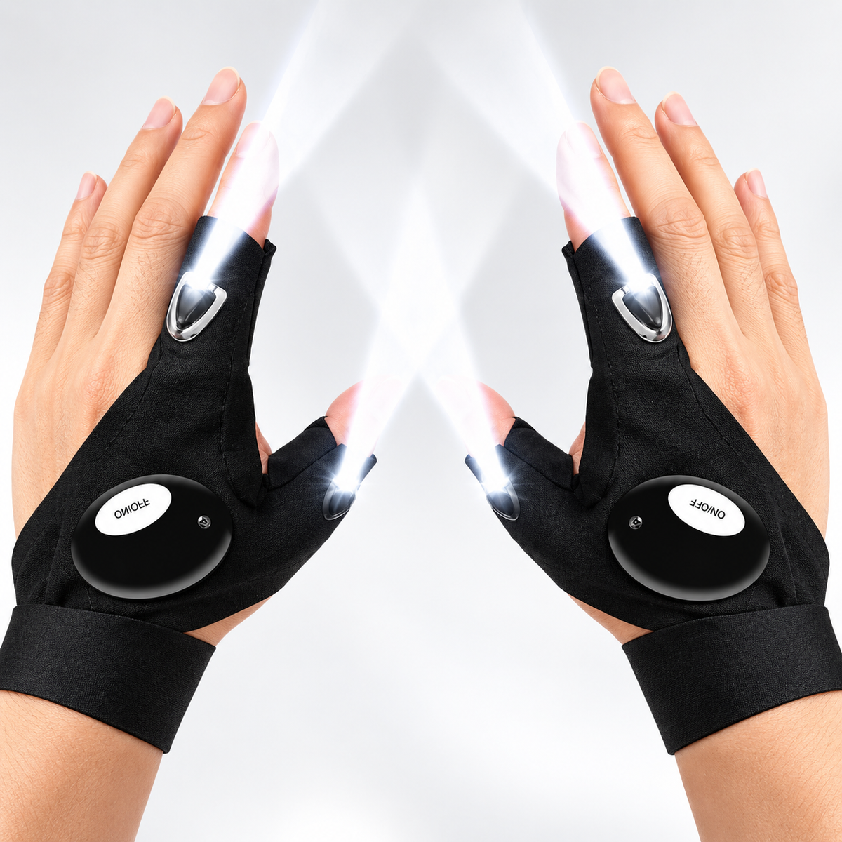 🔥 LAST DAY 49% OFF ⚡ 2026 Upgrade Hands-Free LED Flashlight Gloves