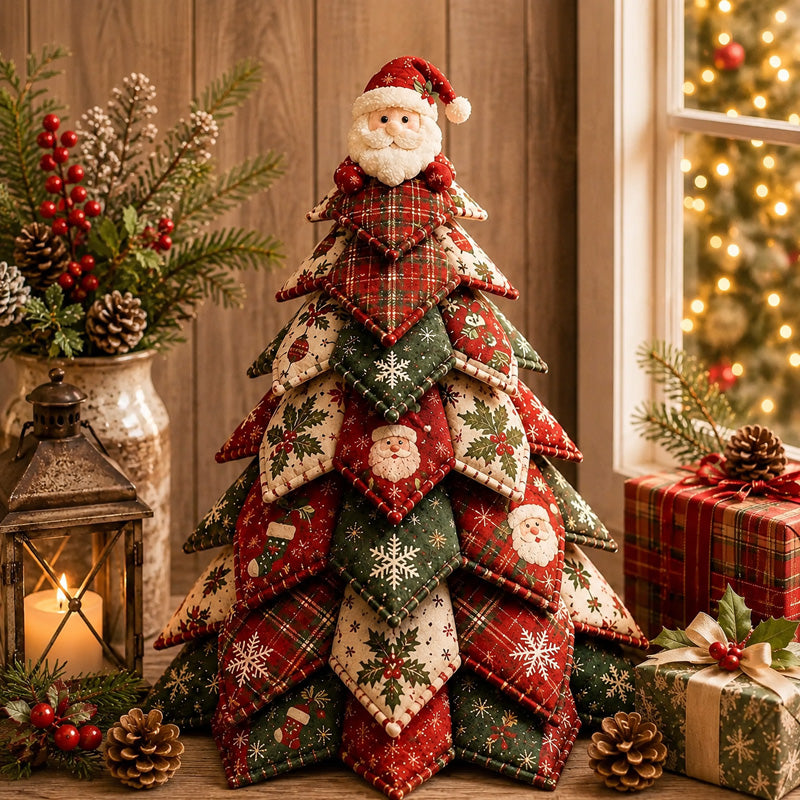 ☃️ LAST DAY 59% OFF 🎄 6 DIY Quilted Christmas Tree Kit