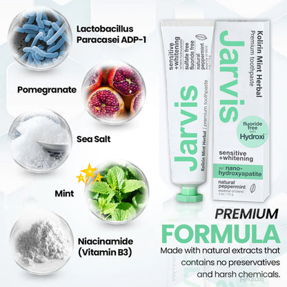 💥 2025 Mega Sale 70% OFF ️🦷 Jarvis™ Kolirin Mint Herbal Toothpaste - Solve all Oral Problems