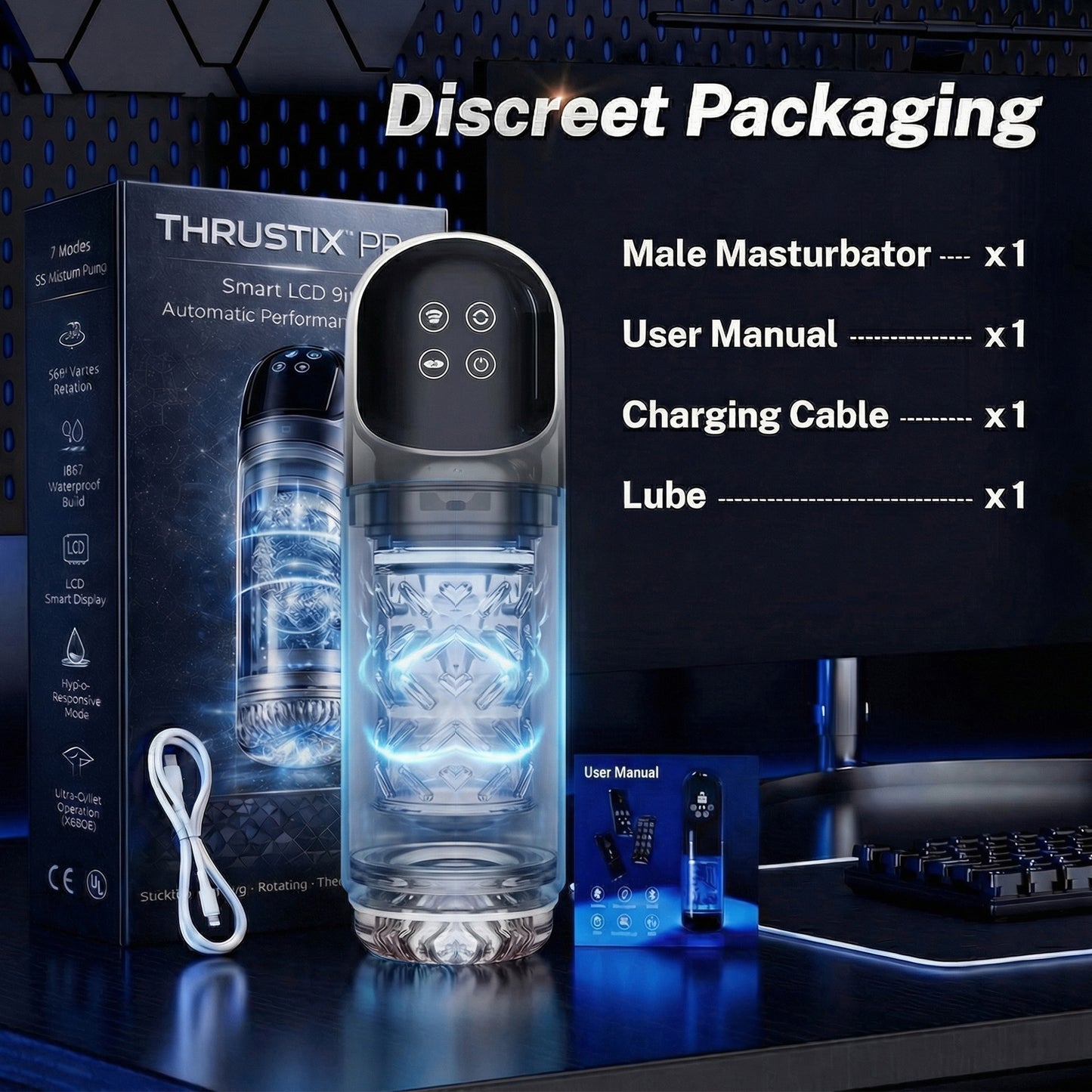 FATHER'S DAY 70% OFF 💪 2026 Upgraded THRUSTIX™ PRO Smart LCD 9in1 Automatic Performance Trainer 🏆