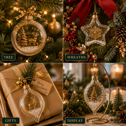 🎄 HOLIDAY 49% OFF ⛄ NOEL ELEGANCE Baubles - Silicone Molds for Christmas Crafts