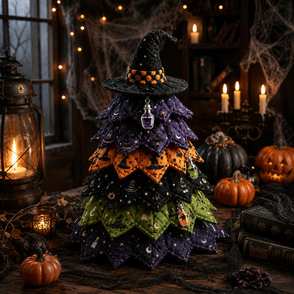 🔥 LAST DAY 59% OFF 🎃 Halloween Quilted Fabric Tree DIY Kit