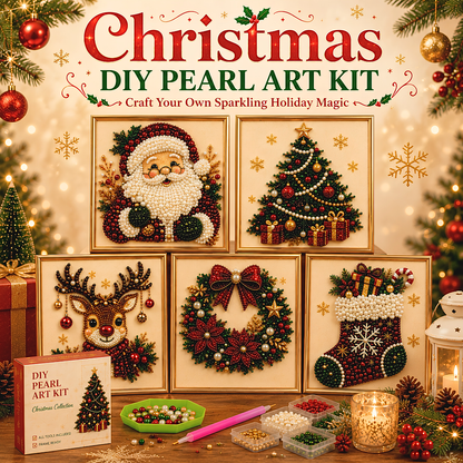 ❄️ EARLY CHRISTMAS SALE 49% OFF 🎄 Christmas DIY Diamond Pearl Art Kit ✨