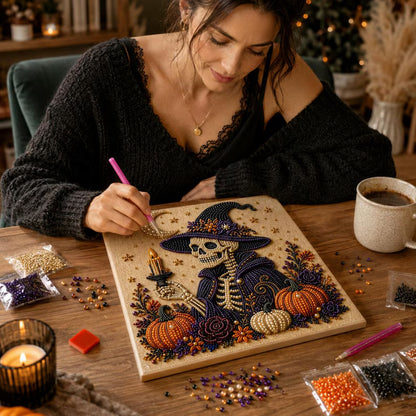 🔥 LAST DAY 49% OFF 🎃 Halloween Pearl Painting Art DIY Kit