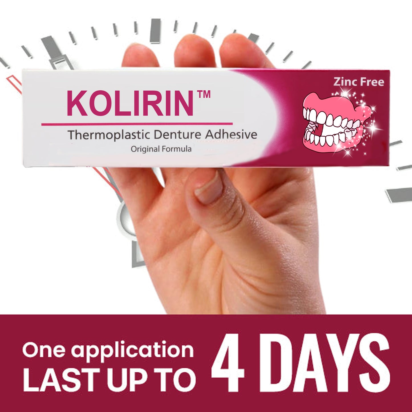 KOLIRIN™ Thermoplastic Denture Grip Adhesive✨ Last Day Sale 🔥🔥