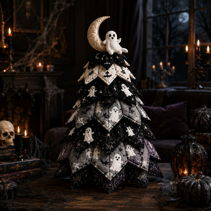 🔥 LAST DAY 59% OFF 🎃 Halloween Quilted Fabric Tree DIY Kit