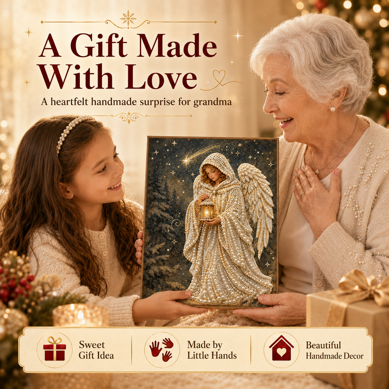 ❄️ EARLY CHRISTMAS SALE 70% OFF 🎄 10 Christmas & Nativity 3D Pearl Art DIY Kit