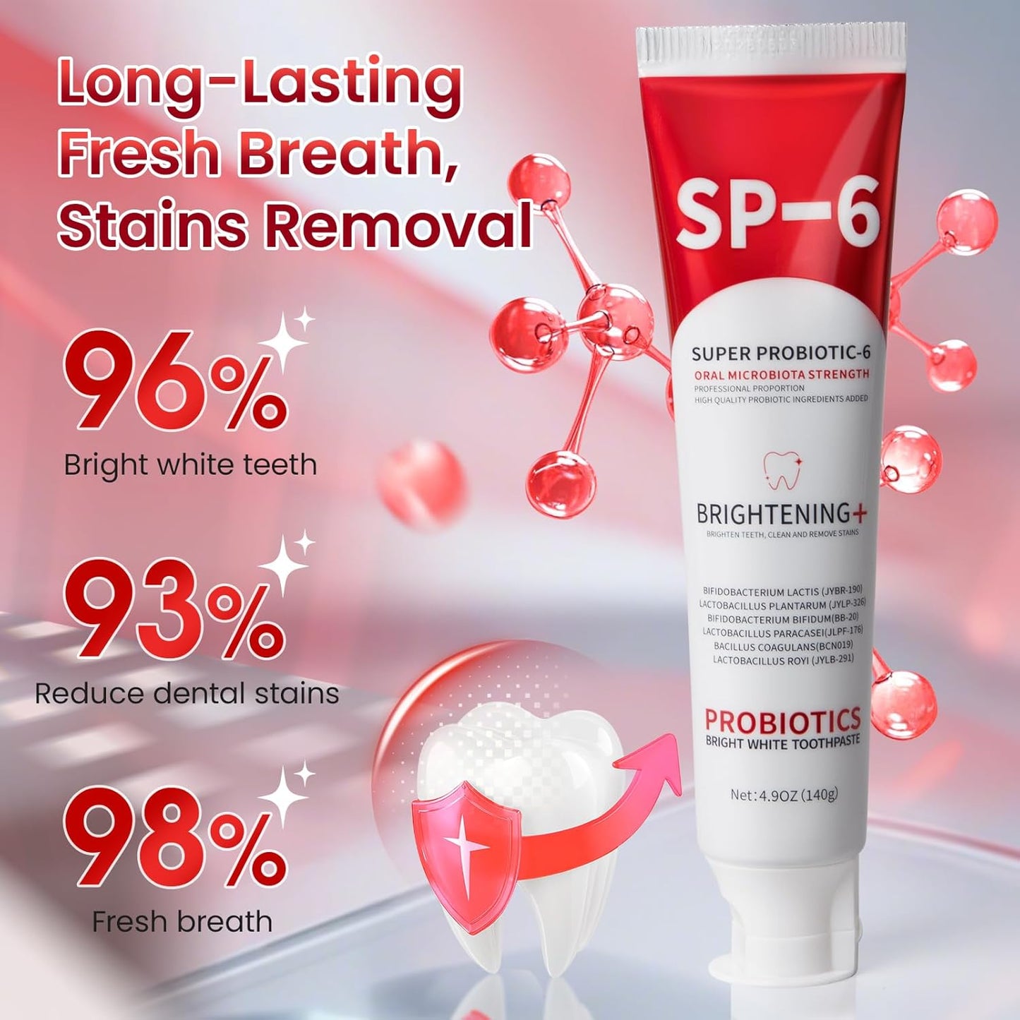 💥 2026 Limited 50% OFF ️🦷 SP-6 Super Probiotic Toothpaste Advanced Oral Care