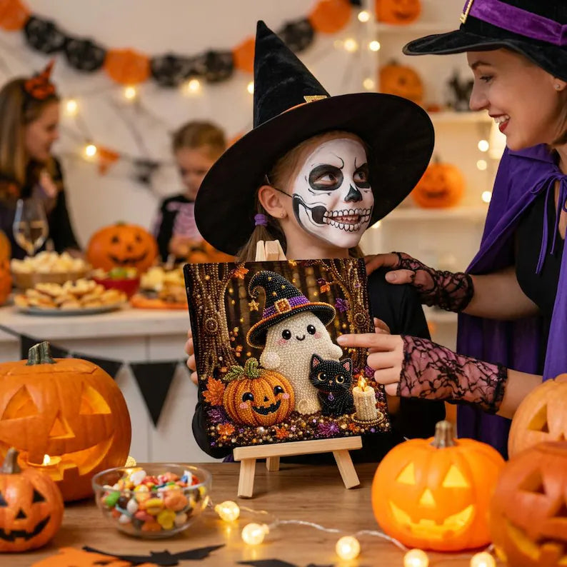 🔥 LAST DAY 49% OFF 🎃 Halloween Pearl Painting Art DIY Kit