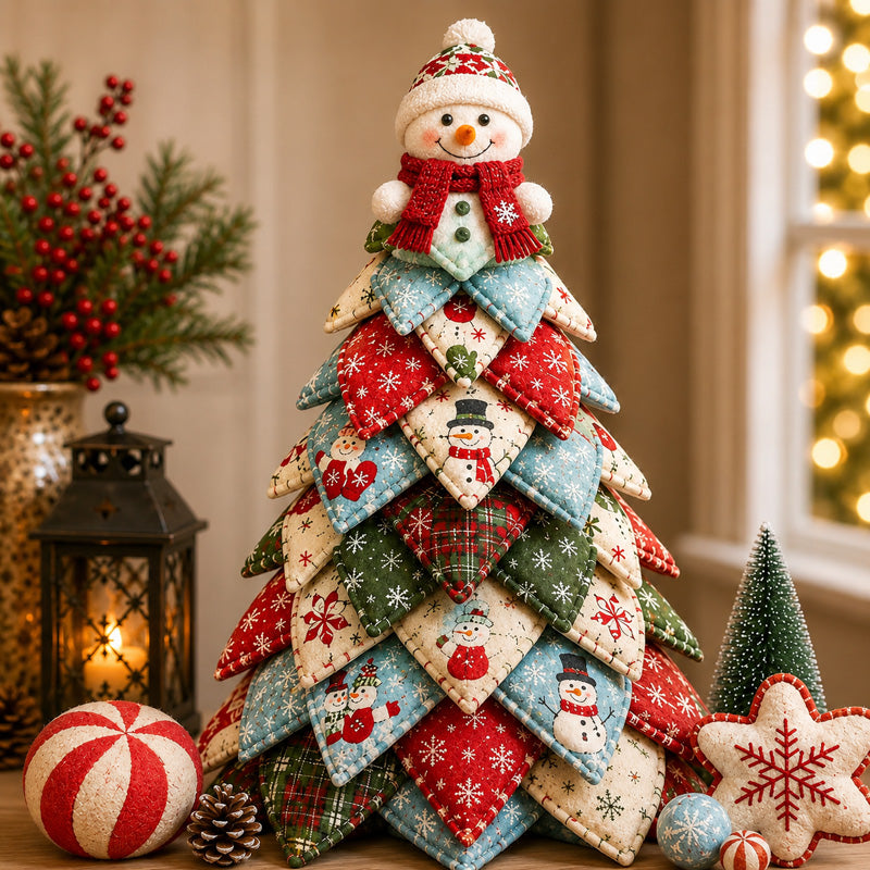 ☃️ LAST DAY 59% OFF 🎄 6 DIY Quilted Christmas Tree Kit