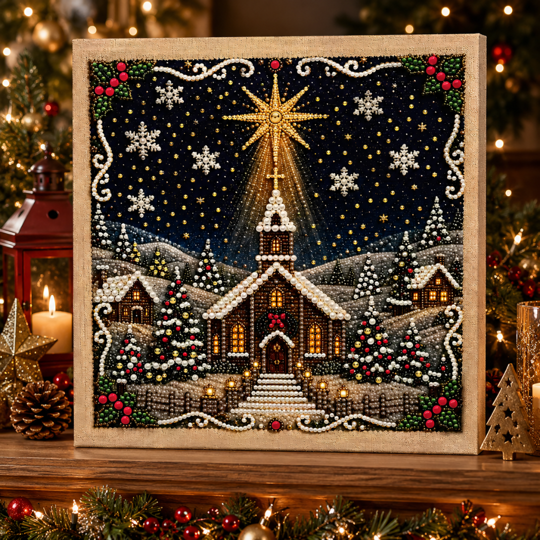 ❄️ EARLY CHRISTMAS SALE 49% OFF 🎄 Christmas DIY Diamond Pearl Art Kit ✨