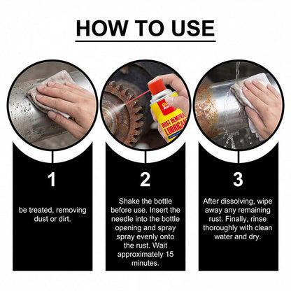 🛡️ 2026 Limited 50% OFF ⚙️ ️RustAway™ 3-in-1 Rust Removal & Lubricant Spray
