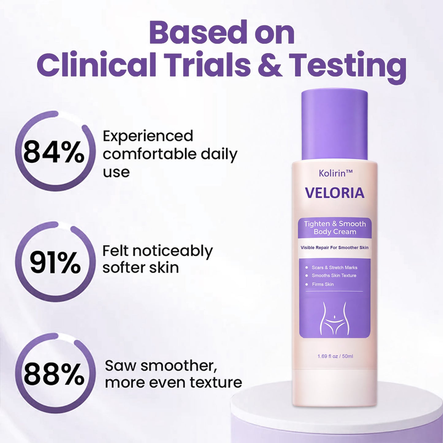 💥 2026 Holiday Sale 70% OFF ✨ KOLIRIN™ Veloria Tighten & Smooth Body Cream For All Scars
