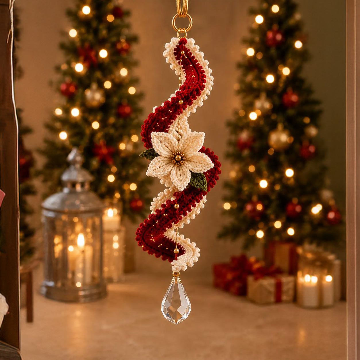 🎄 Early Christmas 49% OFF ✨ Crochet Spiral Snowman Ornament Pattern DIY Kit