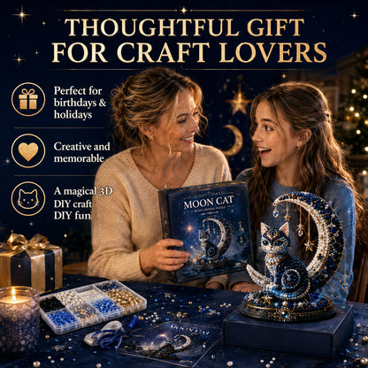 ✨ EARLY CHRISTMAS SALE 70% OFF 🌙 7 Moonlight Celestial Guardians 3D Bead Art DIY Kit