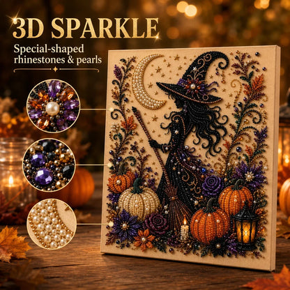 🔥 LAST DAY 49% OFF 🎃 Halloween Pearl Painting Art DIY Kit