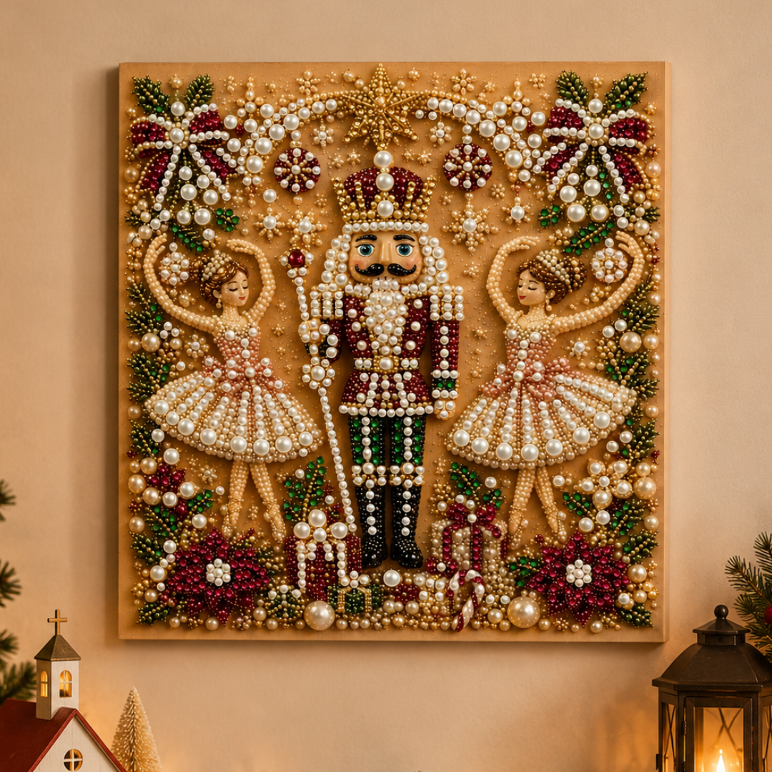 ❄️ EARLY CHRISTMAS SALE 49% OFF 🎄 Christmas DIY Diamond Pearl Art Kit ✨