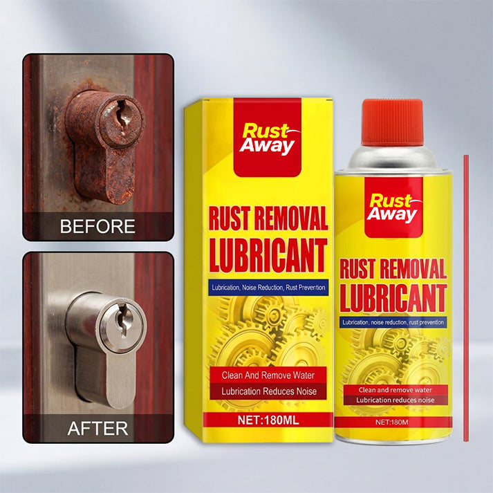 🛡️ 2026 Limited 50% OFF ⚙️ ️RustAway™ 3-in-1 Rust Removal & Lubricant Spray