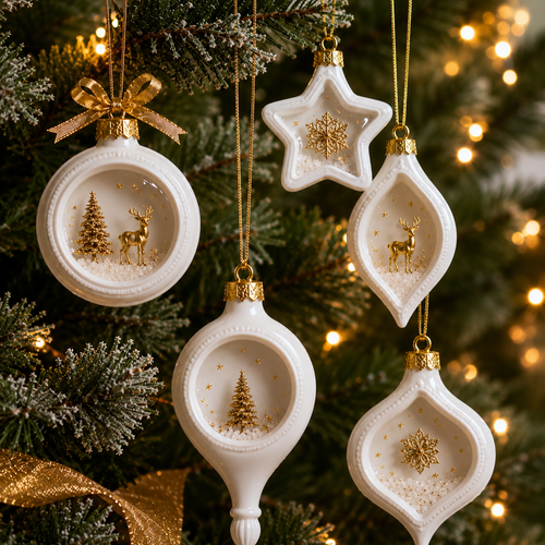 🎄 HOLIDAY 49% OFF ⛄ NOEL ELEGANCE Baubles - Silicone Molds for Christmas Crafts