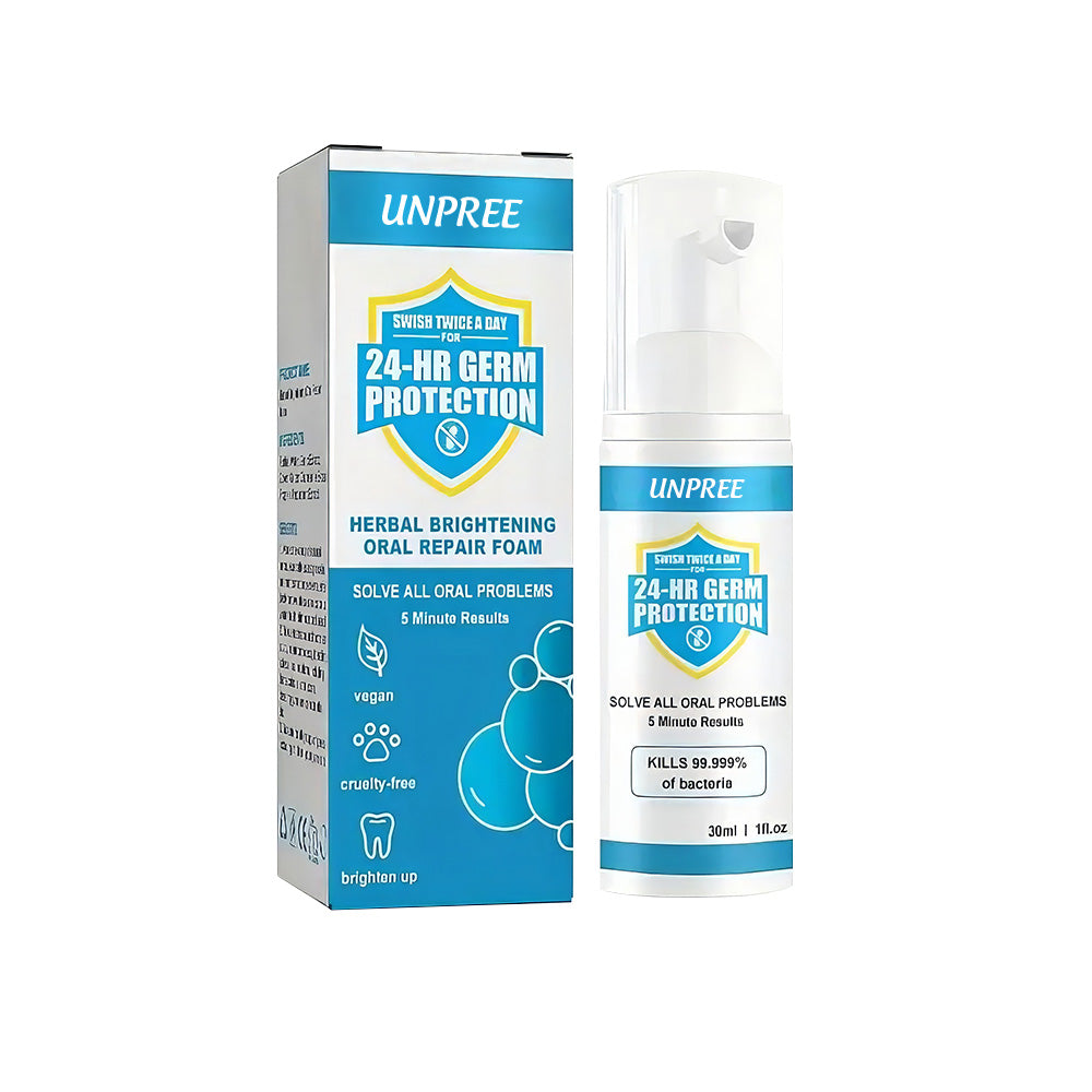 UNPREE™ Herbal Brightening Oral Repair Foam