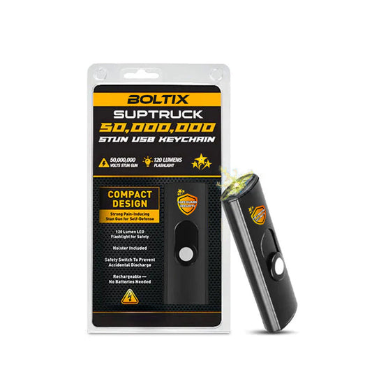 🚨2025 EXCLUSIVE SALE: 70% OFF BOLTIX 50M Volt Stun USB Keychain⚡Fast Strike, Full Safety
