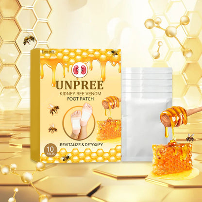 Unpree™ Bee Venom Kidney Foot Patch - Detox and Revitalize Naturally