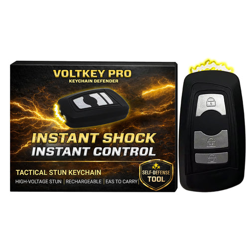 💥 2026 Hot Sale 75% OFF ️🔦 SUPTRUCK™ VoltKey Pro Stun Car Keychain ⚡