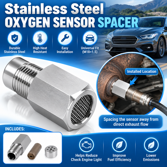 🚗 HOT SALE 49% OFF 🔥 Stainless Steel Oxygen Sensor Spacer