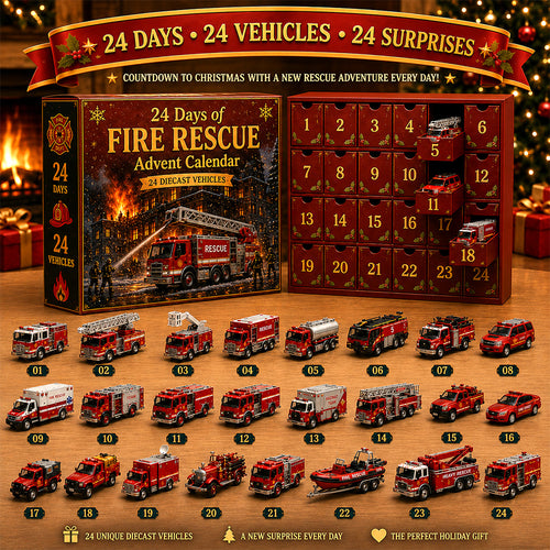 🎄 Early Christmas 49% OFF 🚒 2026 Christmas Fire Rescue - 24 Days Of Fire Rescue Surprises 🎁