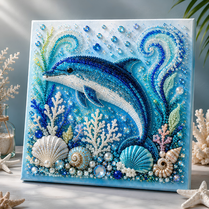 🔥 LIMITED TIME 49% OFF 🌊 Ocean Dreams DIY Pearl Art Kit ✨