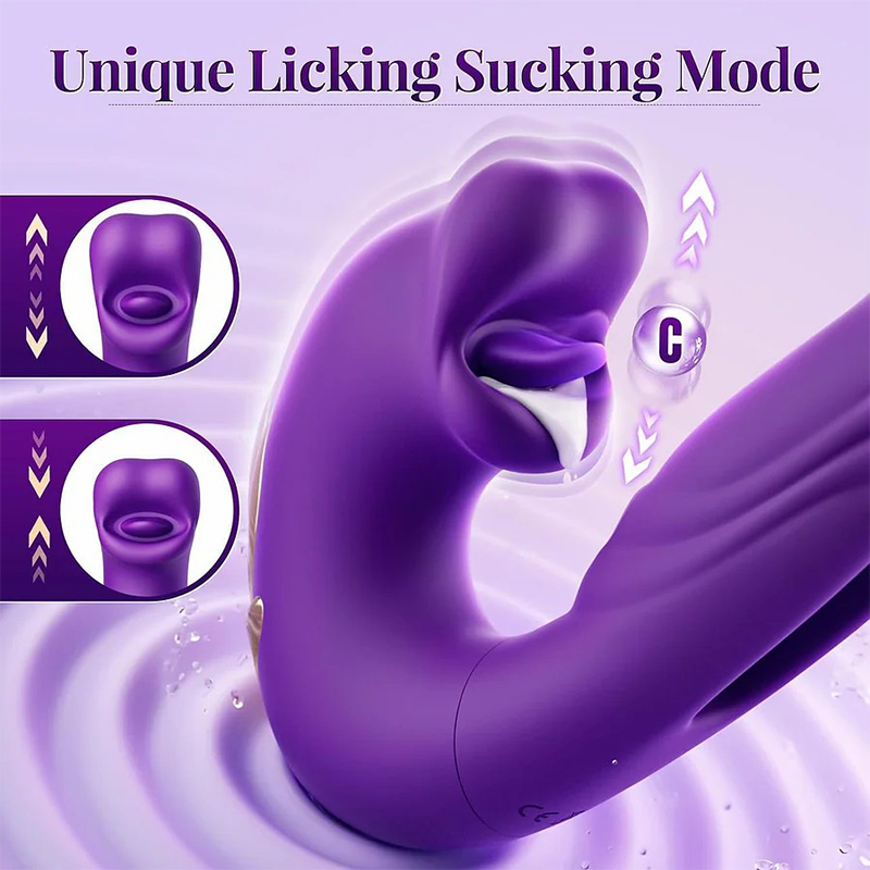 70% OFF 💋 2026 Upgraded Luvora™. The Ultimate 4-in-1 Flapping & Licking Vibrator