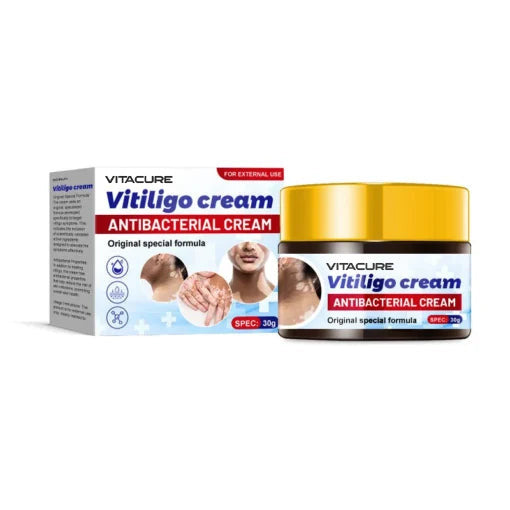 💥 2025 Big Sale 70% OFF 🔥 Vitacure Antibacterial Vitiligo Cream 🔆 Gentle Touch - Visible Change