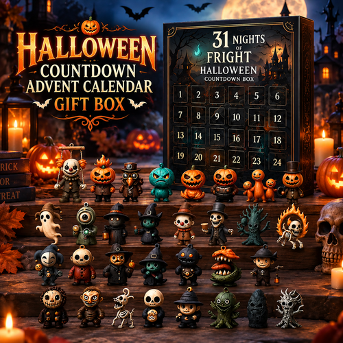🎃 EARLY HALLOWEEN SALE 49% OFF 🔥 Halloween 31-Night Mystery Countdown Box