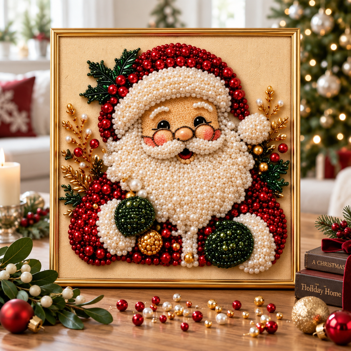 🔥 EARLY CHRISTMAS SALE 49% OFF 🎄 Holiday DIY Diamond Pearl Painting Art Kit